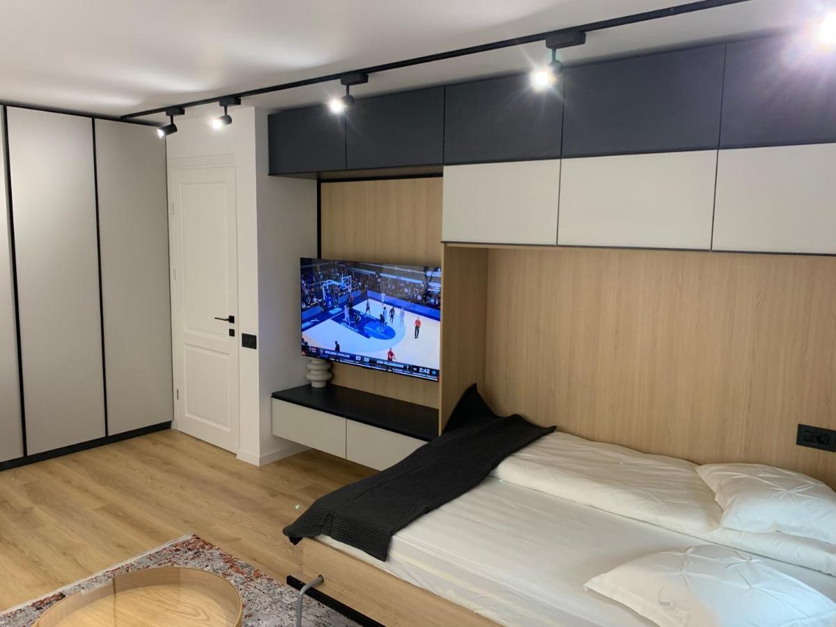 Prosper Plaza Aparthotel บูคาเรสต์ ภายนอก รูปภาพ